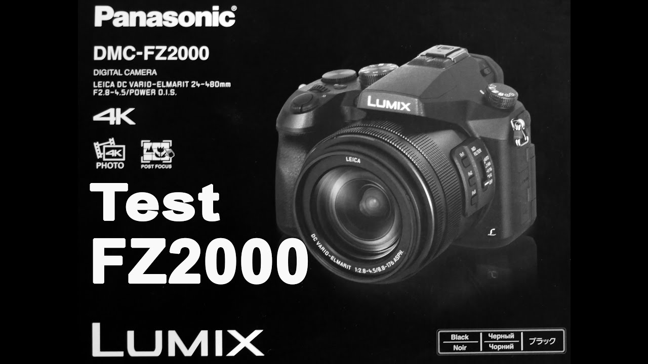 Panasonic Lumix FZ2000 / FZ2500 Test / most kamera z profesjonalnym wideo w 2016 4K UHD
