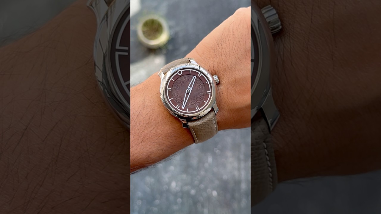 MING 17.09 &ndash; Contemporary Swiss Minimalism, 38mm Steel Wristwatch