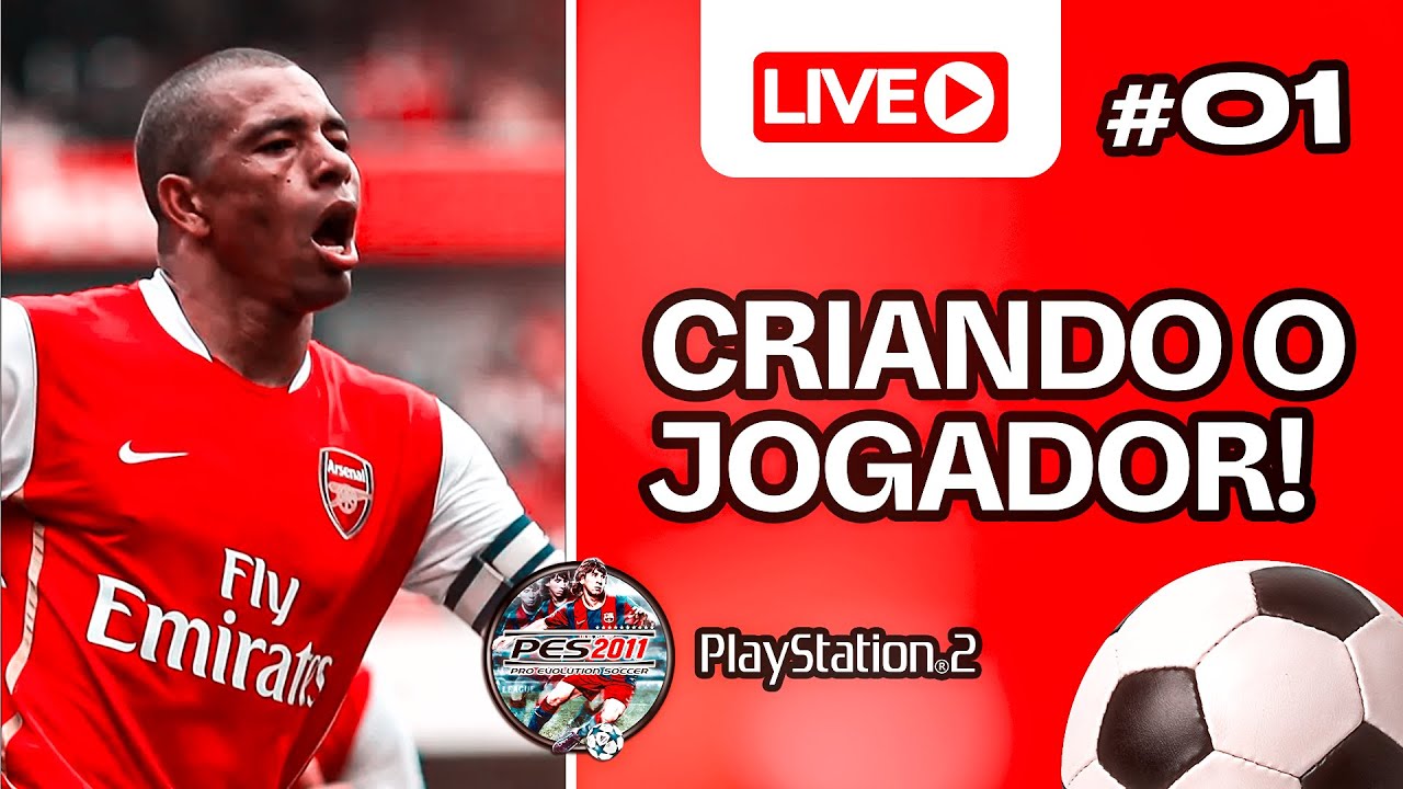 #01⭐QUAL SER&Aacute; O 1&ordm; CLUBE DA NOSSA LENDA?⭐ | RUMO AOS ESTRELATO NO PES 2011 DE PS2