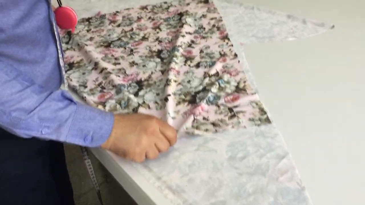 En pratik anlatımlı 38 beden yakadan pileli belden kesik yarım kiloş elbise ✂️✂️✂️✂️