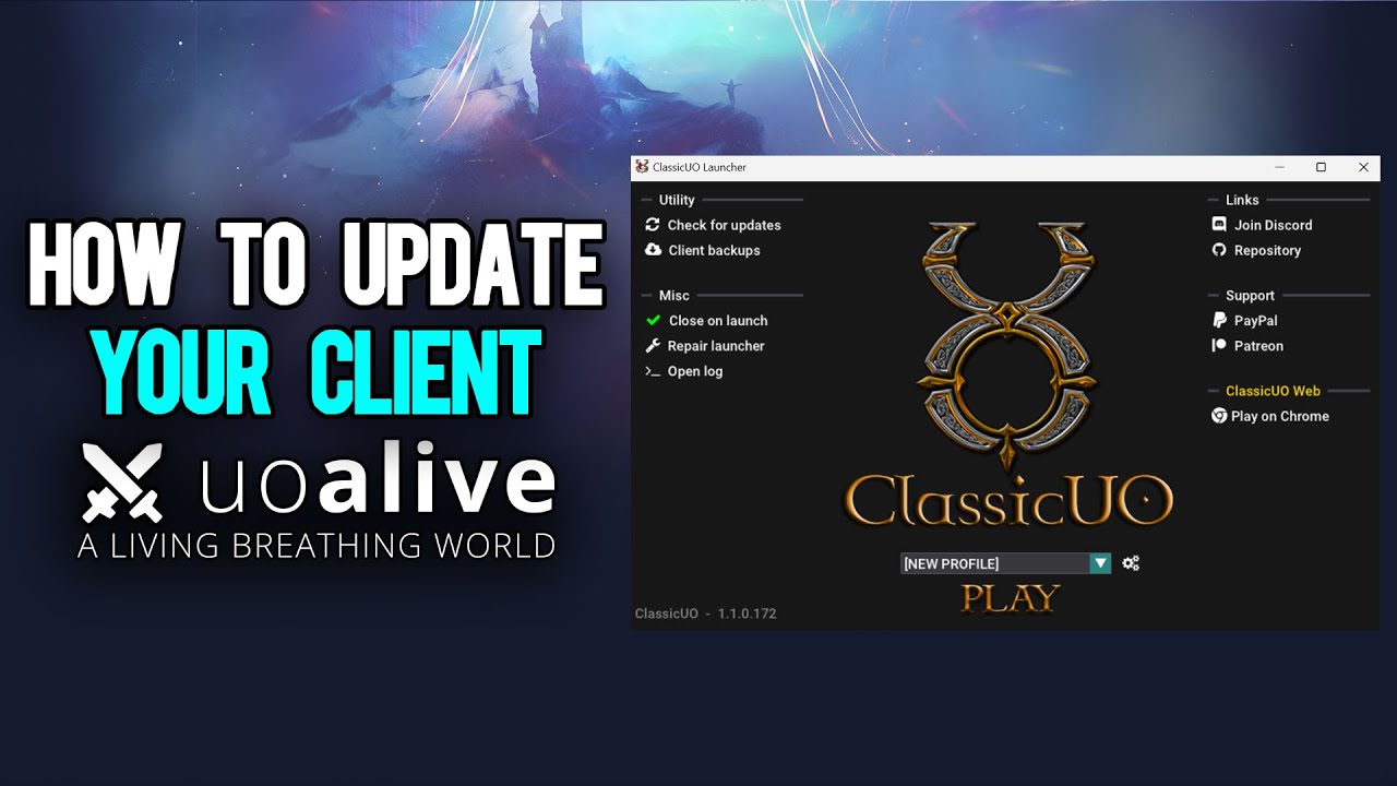 UOAlive: How to Update Your Client! - Ultima Online