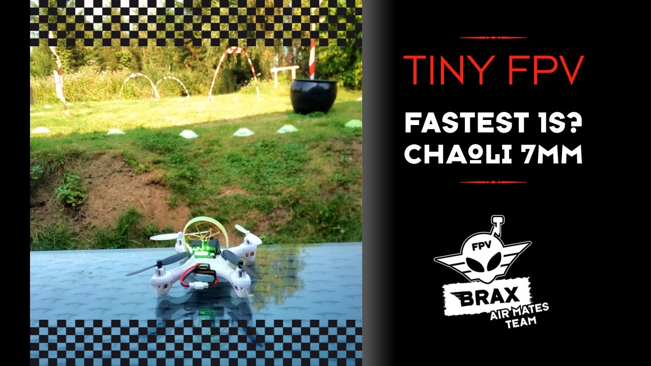 Mini drone racing FPV 1S Brushed motors 7mm and FX798T