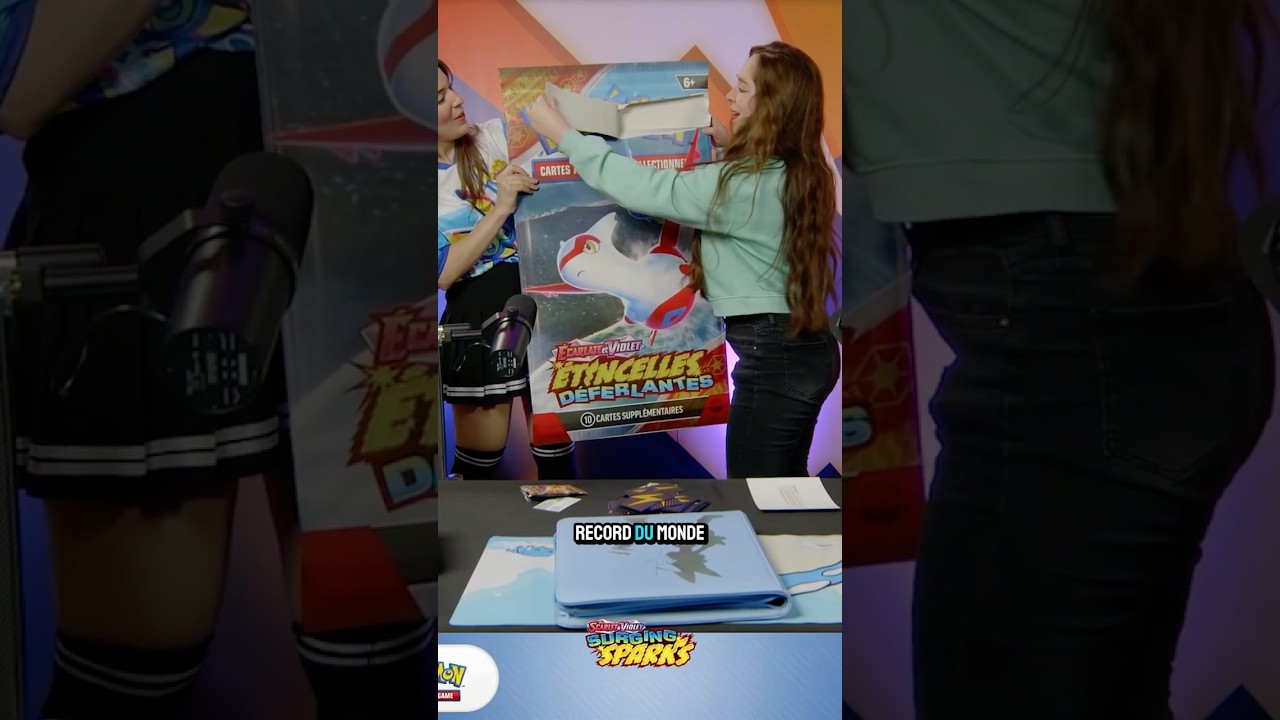 J&rsquo;ai battu un record du monde d&rsquo;ouverture de cartes Pok&eacute;mon (pour de vrai !)