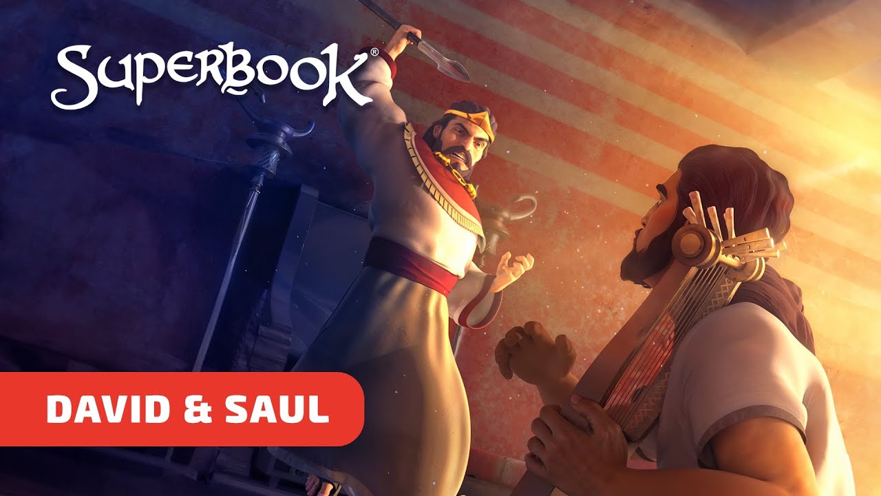 Superbook - David & Saul - Season 3 Episode 7 - Full Episode (Official HD Version)