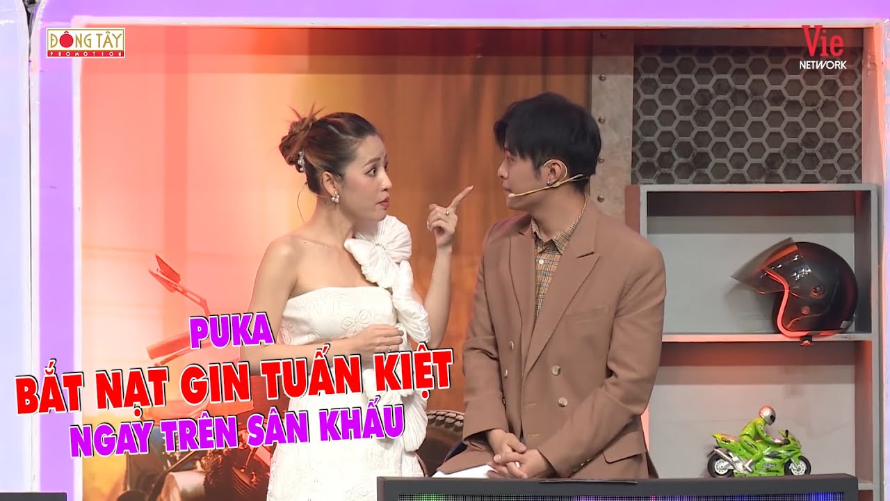 Chủ đề tình yêu luôn là đề tài thu hút mọi người, Puka bắt nạt Gin Tuấn Kiệt trên sân khấu