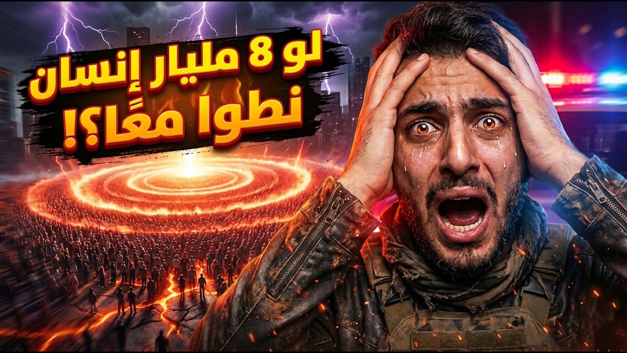 تجربة مستحيلة: ماذا لو قفز كل سكان الأرض في نفس اللحظة؟