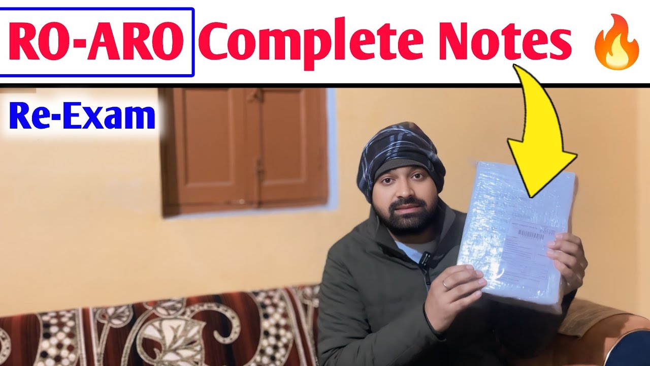 RO-ARO Re Exam Complete Notes 🔥 Ro Aro Notes