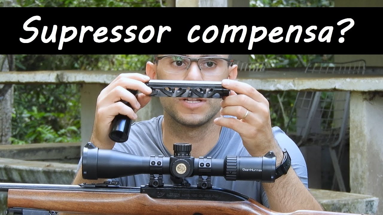 Supressor em .22 compensa? Vantagens e Desvantagens desse equipamento.