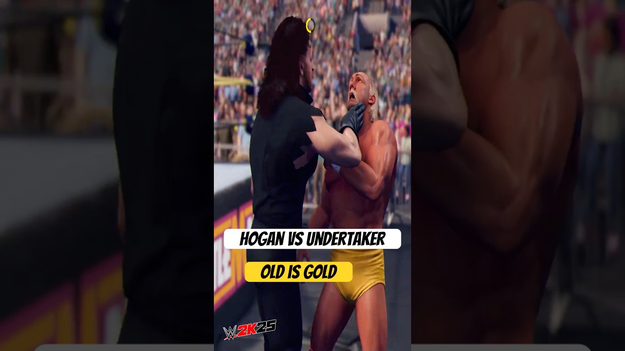 Undertaker vs Hulk Hogan 💀 WHO WINS? | WWE 2K25