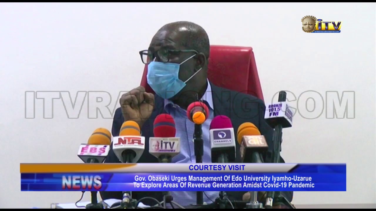Gov. Obaseki urges management of Edo University Iyamho-Uzarue to explore areas of revenue generation