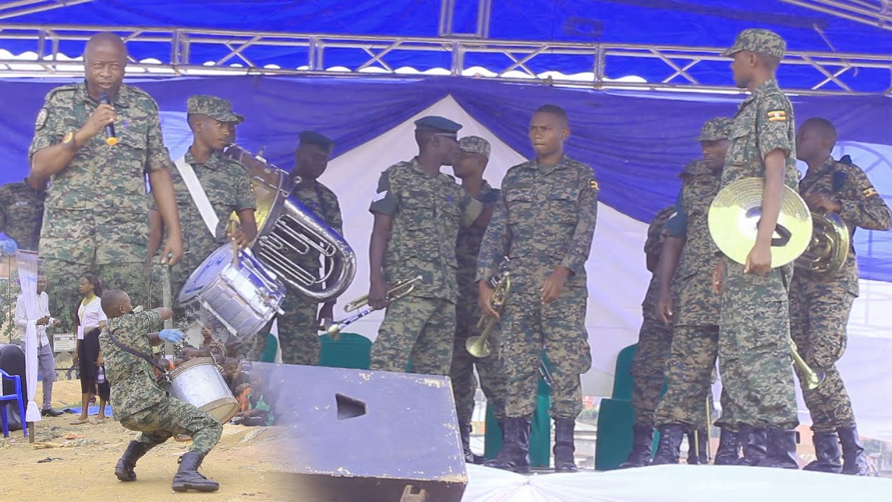 UPDF Band in Mbarara is one of A Kind .. watch the Skills shown here