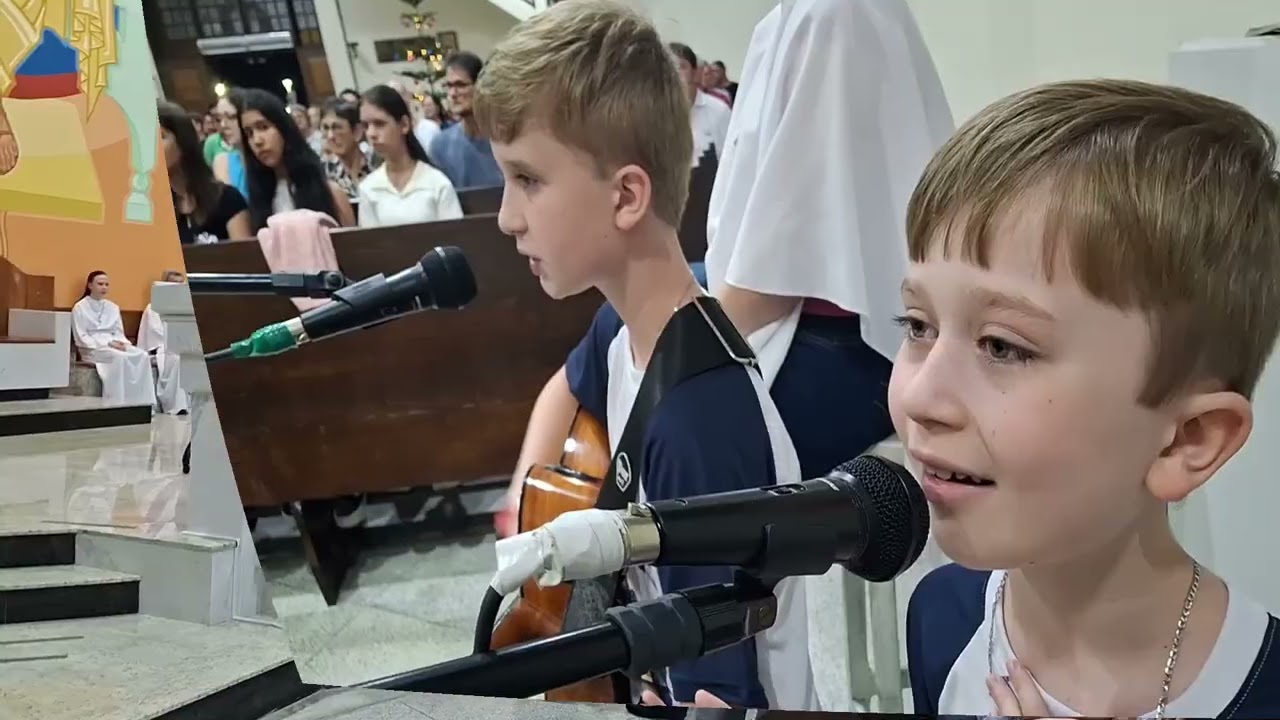 Pedro Antonio e Vitor Leonardo Paróquia São João Batista GARUVA 18/12/2025