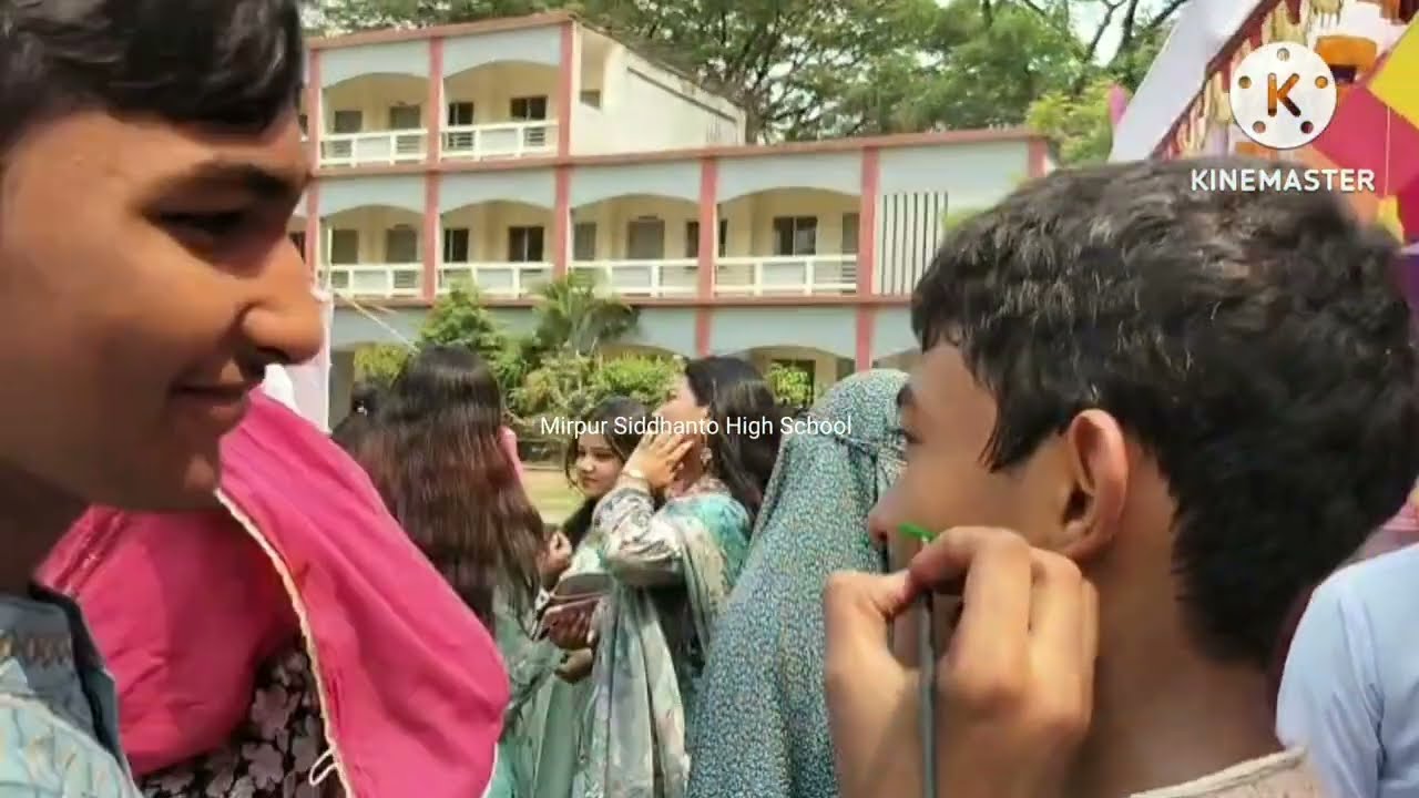 পহেলা বৈশাখে মীরপুর সিদ্ধান্ত হাই স্কুলের শিক্ষার্থীদের অংশগ্রহণে বৈশাখী মেলার আয়োজন(দিবা শাখা)||