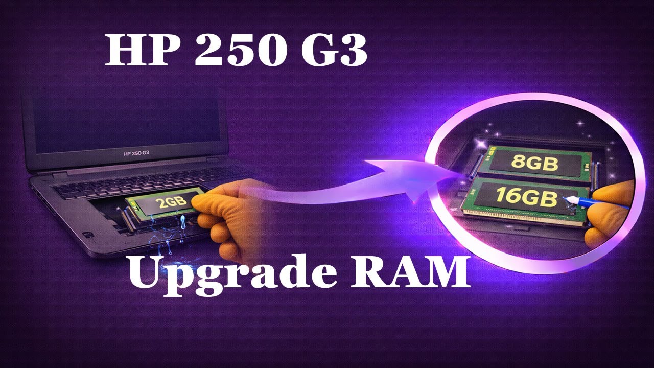 HP 250 G3 - Sostituzione/Upgrade RAM - Guida Completa