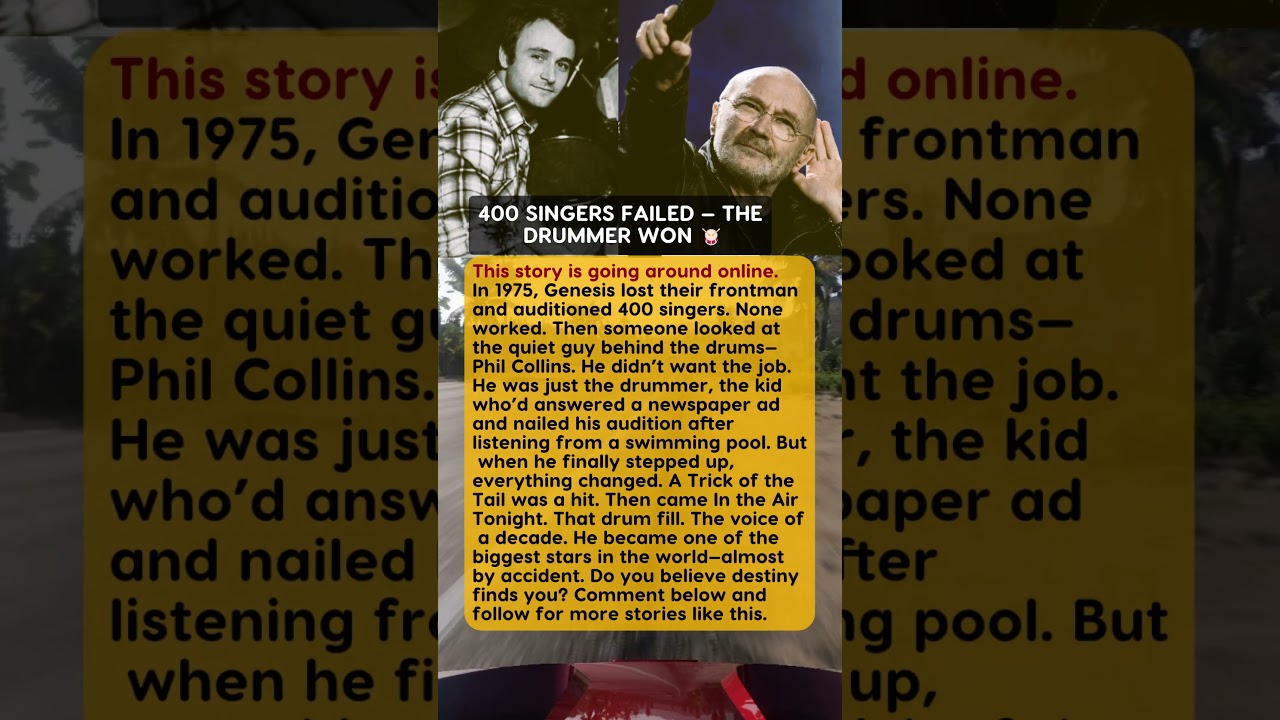 400 SINGERS FAILED &mdash; THE DRUMMER WON 🥁