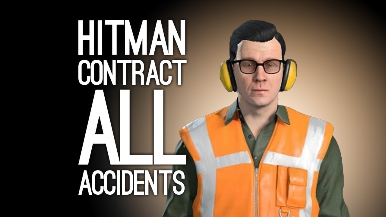Hitman Contract: ALL ACCIDENT KILLS - Plywood and Paste Contract (Let's Play Hitman on Xbox One)