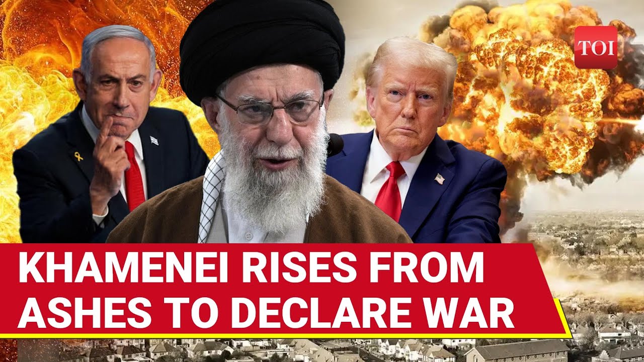 FULL: 'War For War': Khamenei Declares, Refuses Surrender & Threatens Trump In Address To Iran