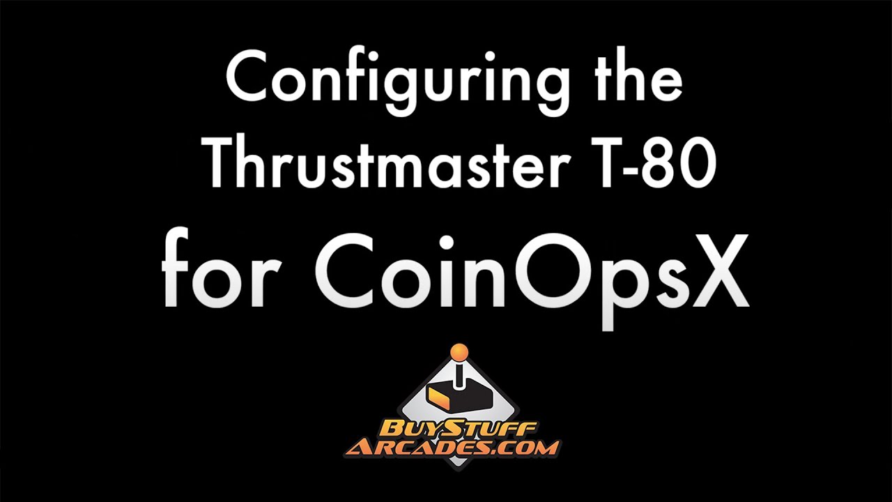 T-80 Steering Wheel Configuration for CoinOpsX