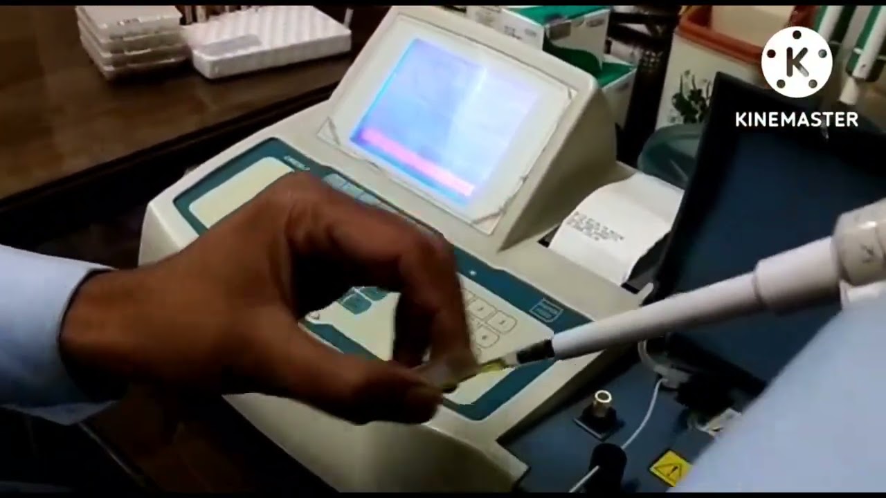 APTT test full procedure chem -7 biochemistry analyzer machine se....