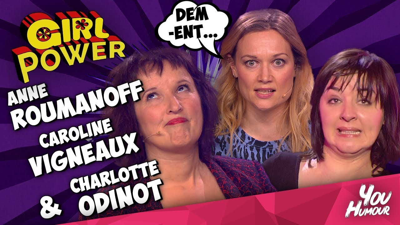 CONCENTRE DE GIRL POWER avec Anne ROUMANOFF, Caroline VIGNEAUX, Charlotte ODINOT