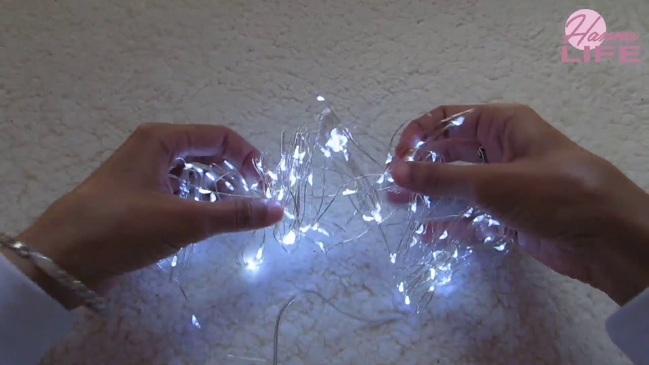 Review led fairy lights battery operated
