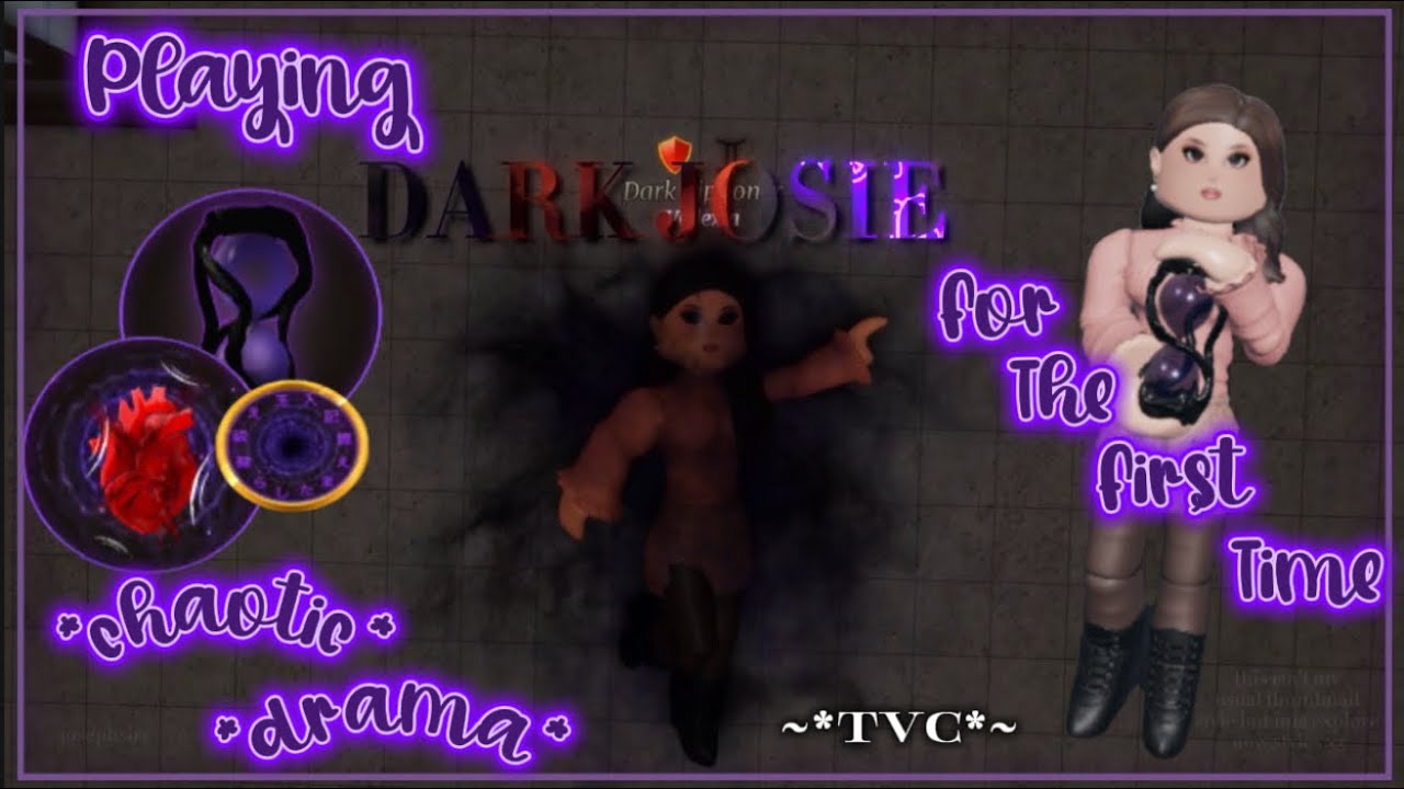PLAYING DARK JOSIE FOR THE FIRST TIME! | THE VAMPIRE CHRONOLOGIES | ROBLOX
