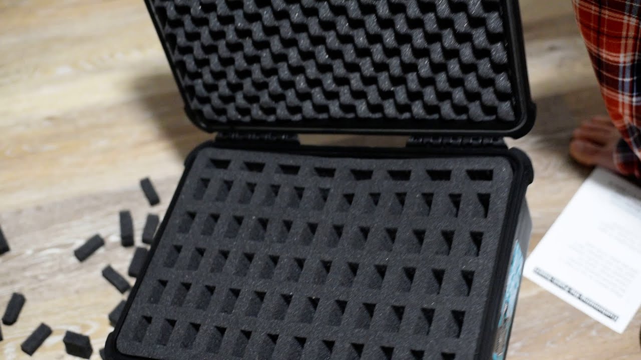 Harbor Freight Apache 3800 vs Pelican Foam Knife Case Storage
