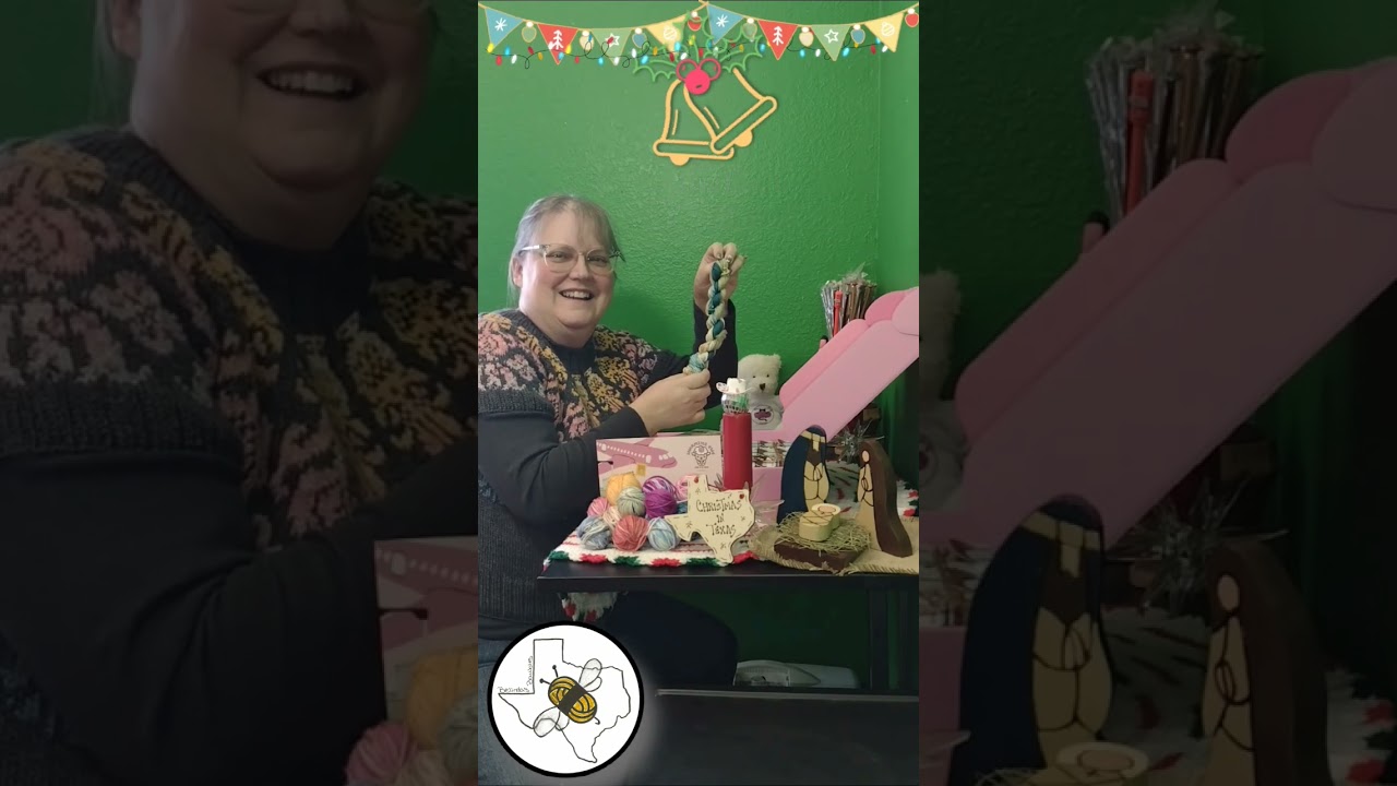 TEXAS VLOGMAS DAY 18 featuring CharmingEwe 25 Days Around The World Advent #knitting #crochet #yarn