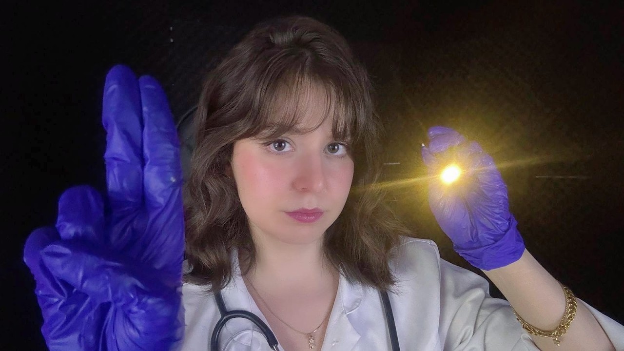 ASMR | Exame dos nervos cranianos DETALHADO 1h