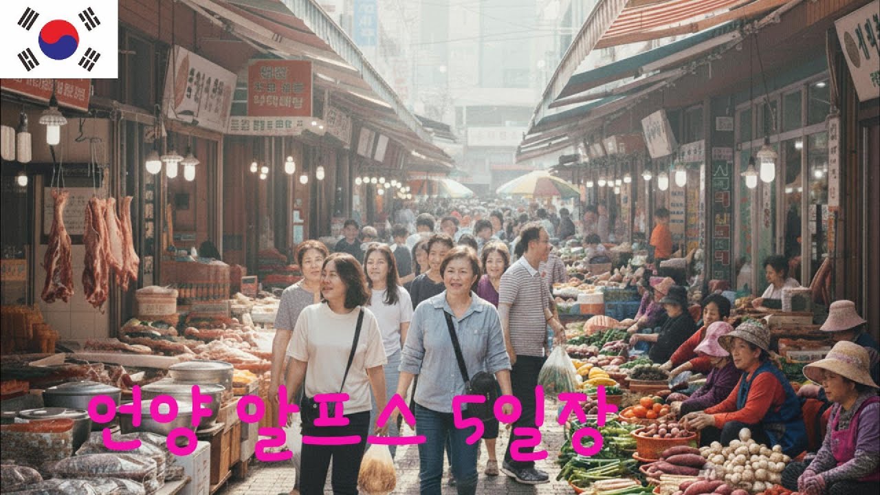 100년의 시간이 머무는 언양알프스시장의 생생한 현장
