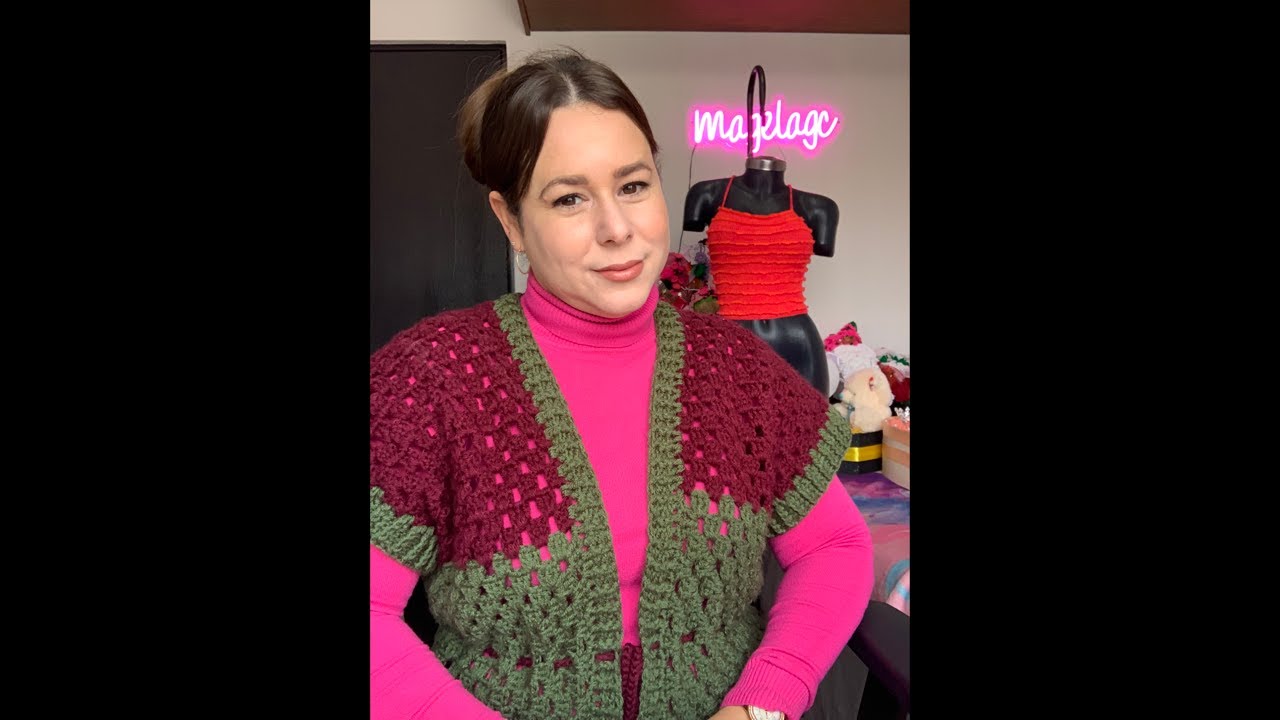 🔴EN VIVO teje conmigo TOP HALTER 🔴 tutorial aquí en el canal SUSCRÍBETE #crochet #ganchillo #like