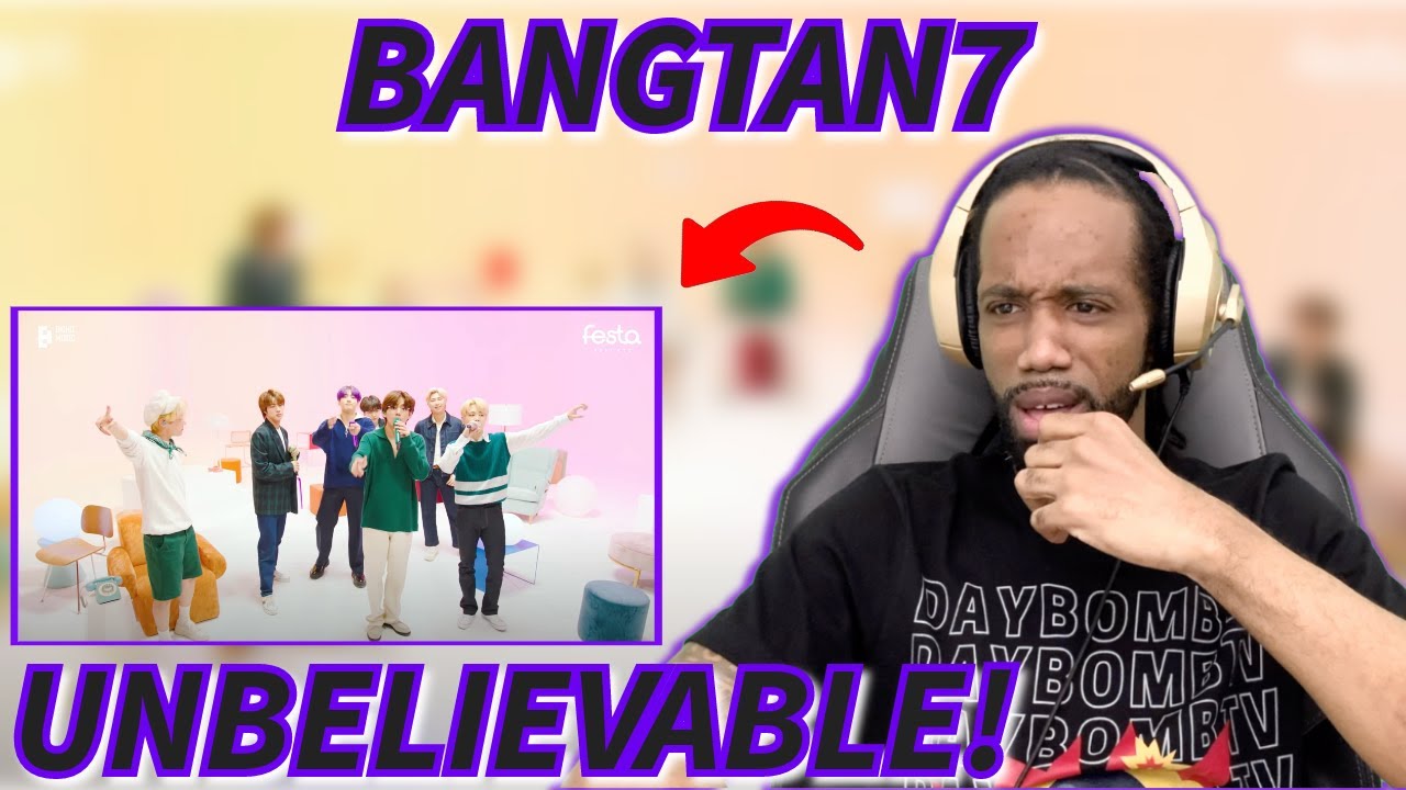 AMERICAN REACTS TO - [2021 FESTA] BTS (방탄소년단) BTS ROOM LIVE #2021BTSFESTA