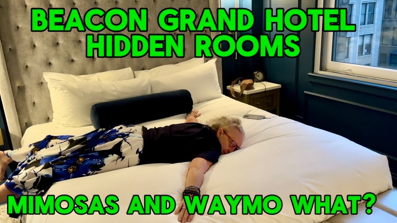 Beacon Grand Hotel San Francisco | Room Tour, Waymo ride, Pier 39, & Sea Lions 