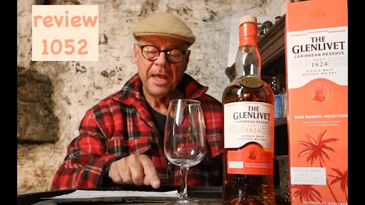 ralfy review 1052 - Glenlivet Caribbean Reserve @40%vol: