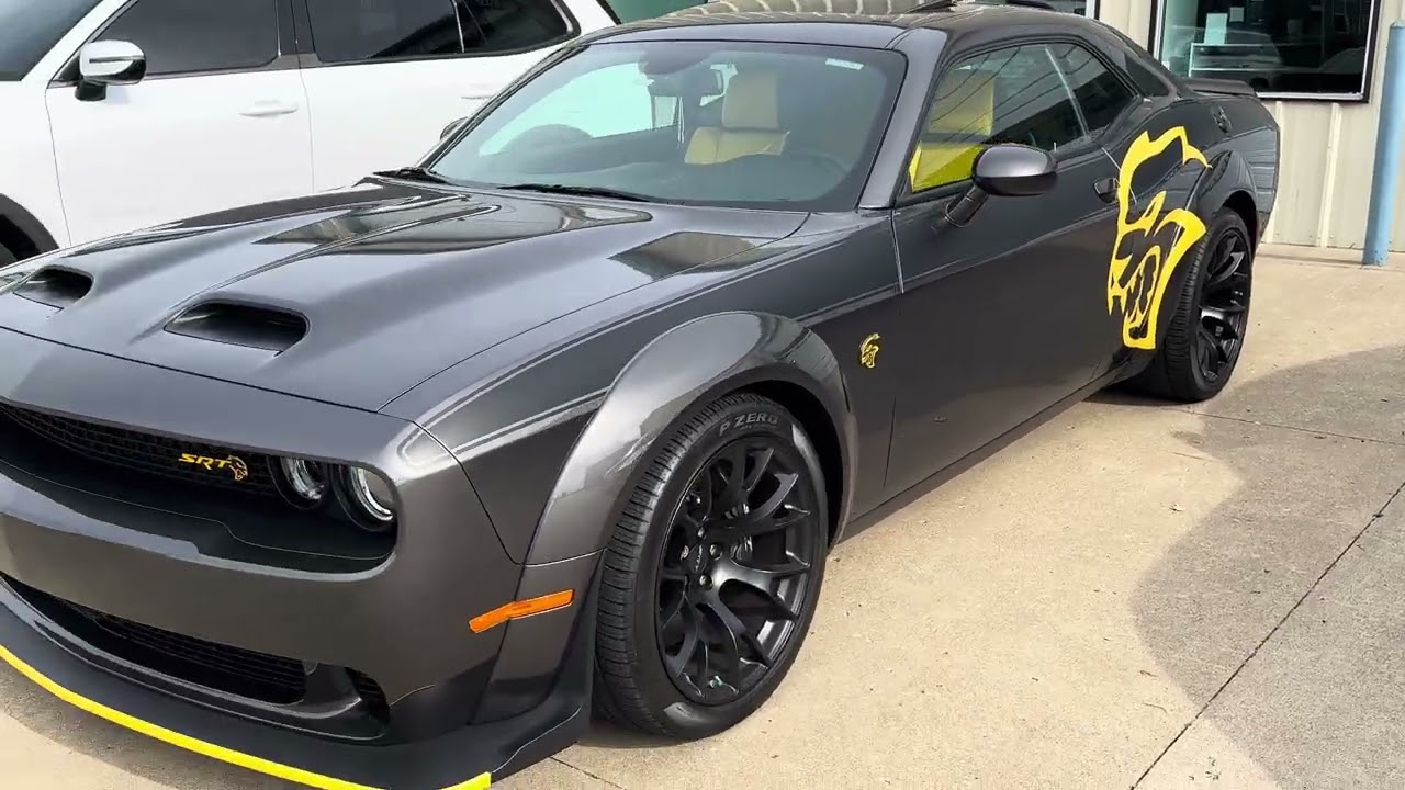 Tulsa Auto Wraps | White Glove Auto | Dodge HellCat | Reflective Vinyl Wrap | Walk-around.