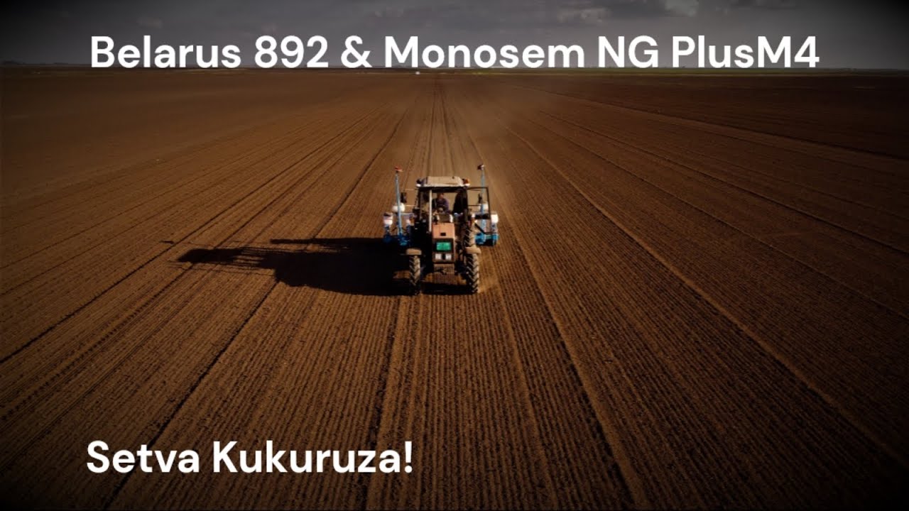 Setva Kukuruza 2023!Belarus 892 & Monosem NGPlusM4
