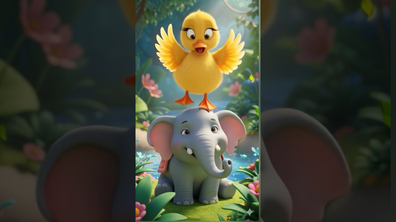 Cute Duck Dance | Funny Duck Dancing Video | A Ram Sam Sam | Cute Animals Shorts 2026 #viral