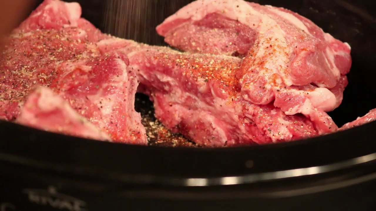 Neck Bones and Potatoes in the Slow Cooker