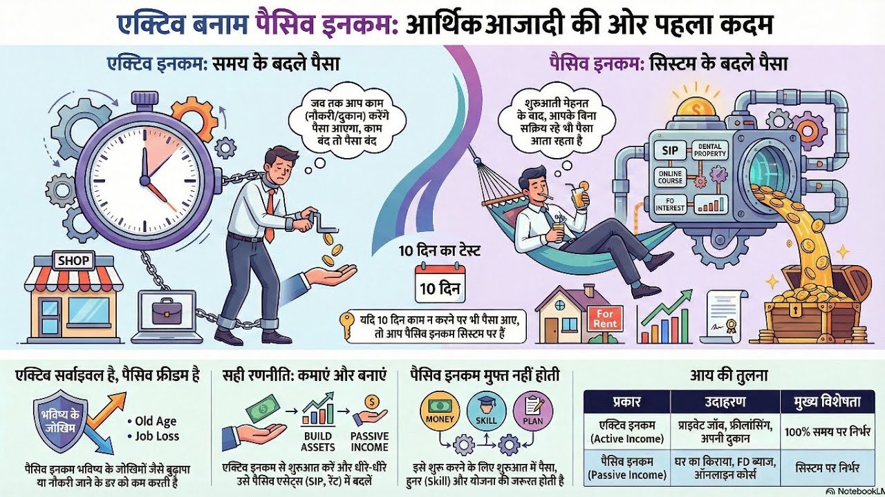 MSL – Episode 04: Active Income vs Passive Income – Indian Example Ke Saath