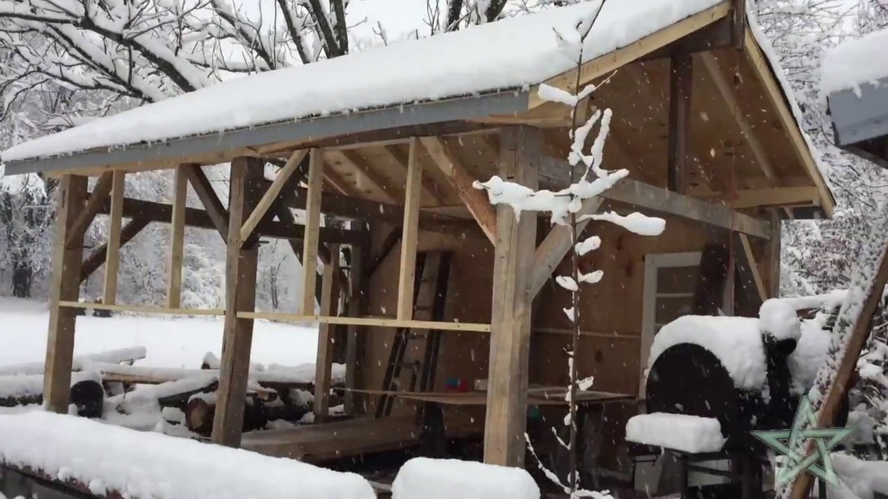 Timber Framed Shed Part 2