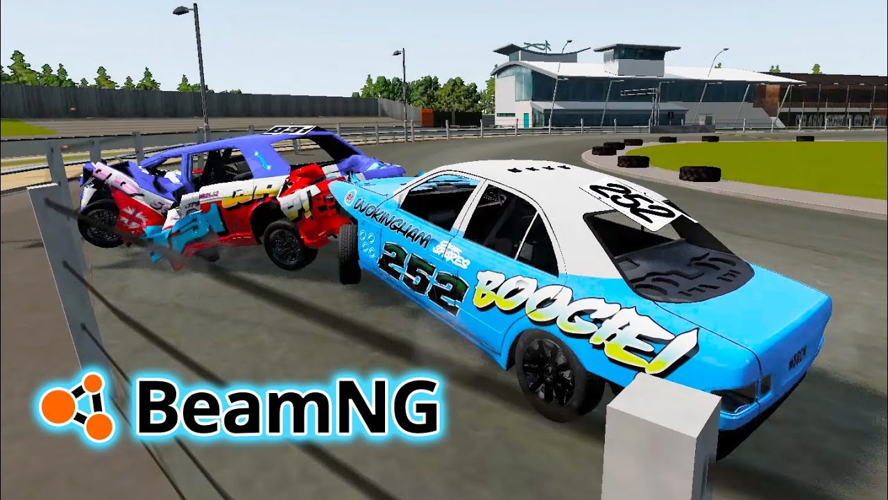 BeamNG Unlimited Bangers [] Crash Compilation Part 4