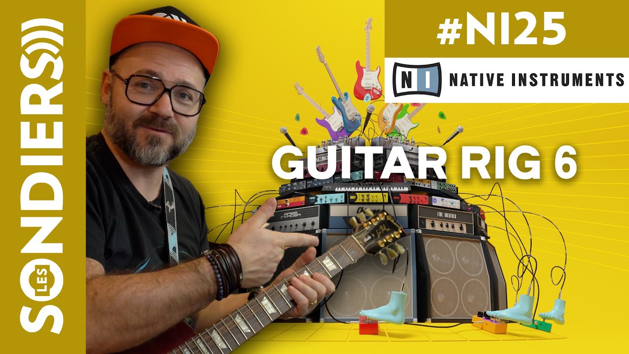 SEULEMENT POUR LA GUITARE ? 🤣 🤣 🤣  GUITAR RIG / Native Instruments