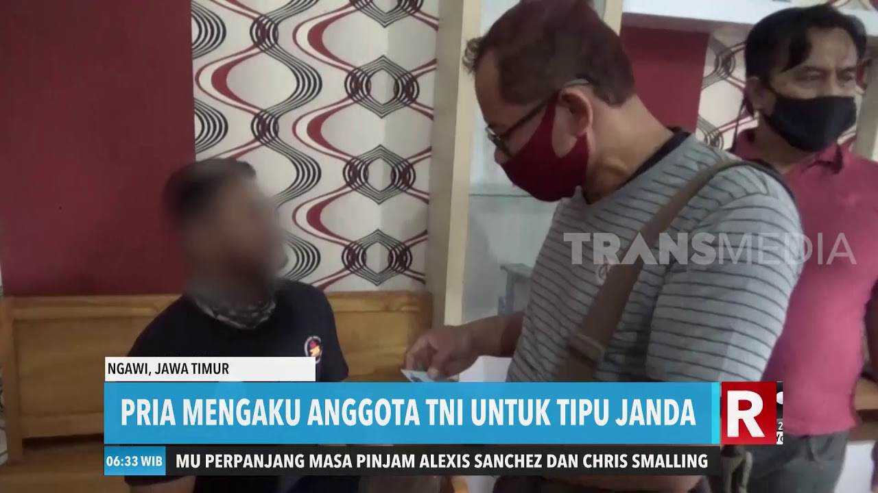Pria Mengaku ANggota TNI Untuk Tipu Janda | REDAKSI PAGI (22/05/20)