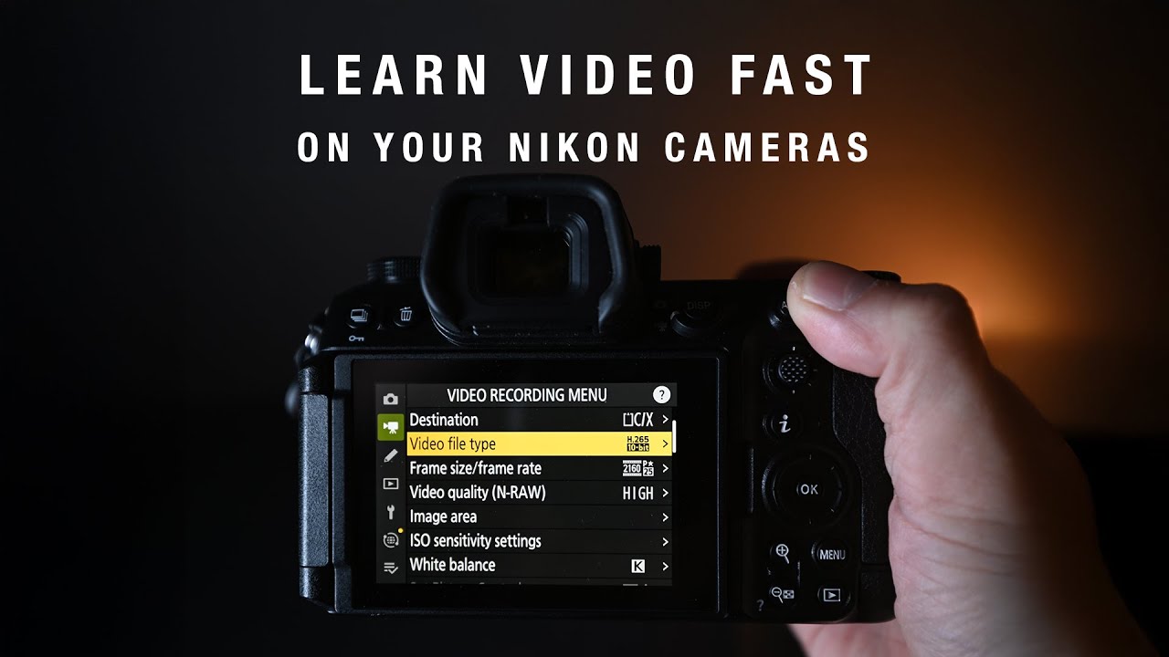 Как лучше всего настроить NIKON Z6III для съемки видео