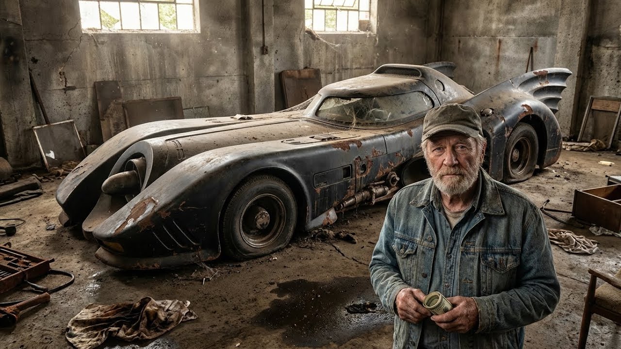 I Bought 1989 Batmobile for ONLY $300! Grandpa Sold Me His Abandoned car Full Restoration