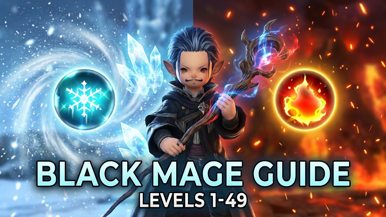 FF14 黒魔道士ガイド 1-49