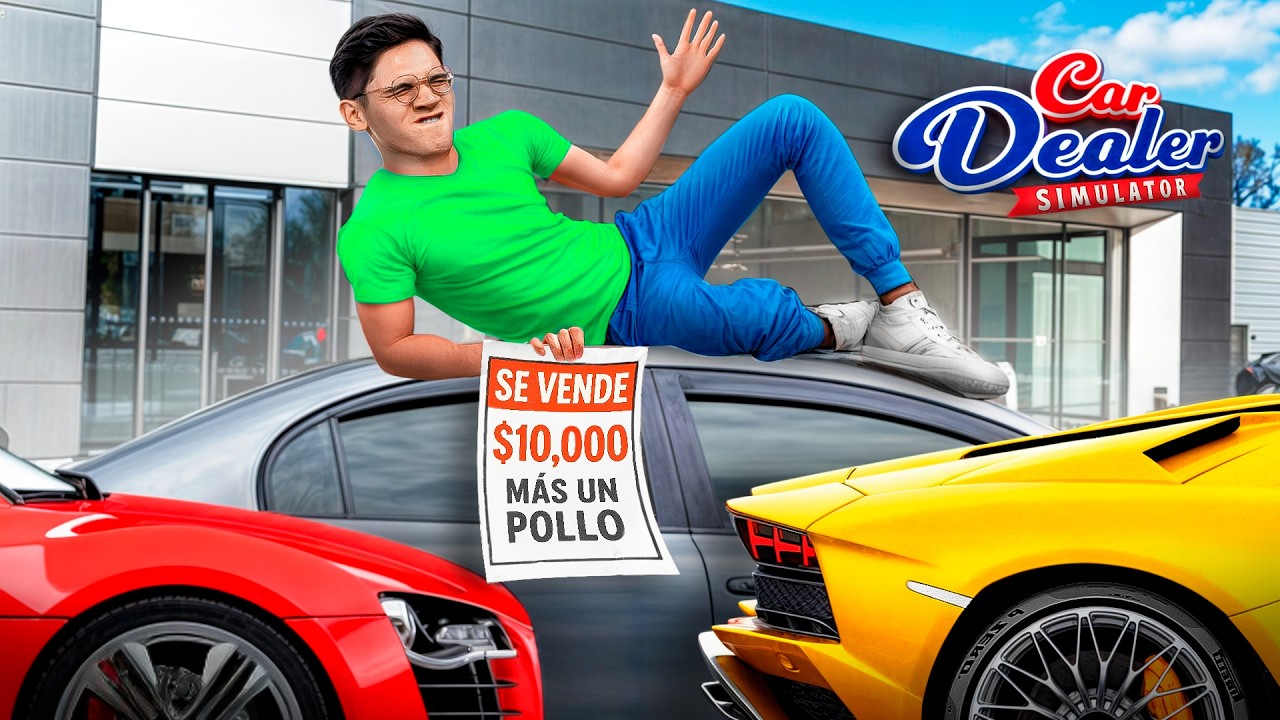 RESTAURANDO Y VENDIENDO AUTOS PARA HACER UNA FORTUNA 💵🤑 | CAR DEALER SIMULATOR #1