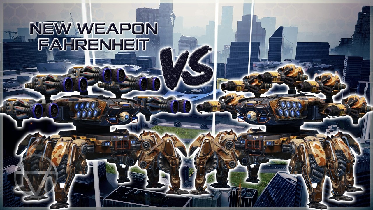 NEW Weapon Fahrenheit VS Igniter – Preview Comparison | War Robots