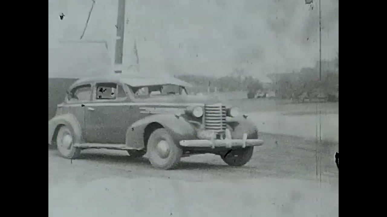 Mid Century Wisconsin 8mm Film Found Footage Fishing Boats Antique Cars 1940's 50s Home Movies