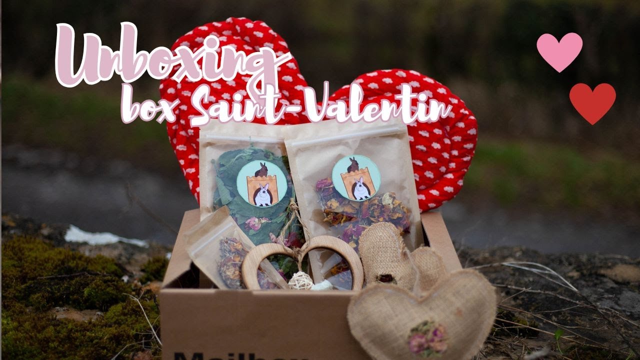Unboxing de la Saint-valentin avec les lapins